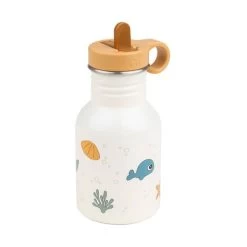 Done By Deer Metal Bottle Sea Friends Beige 1011340