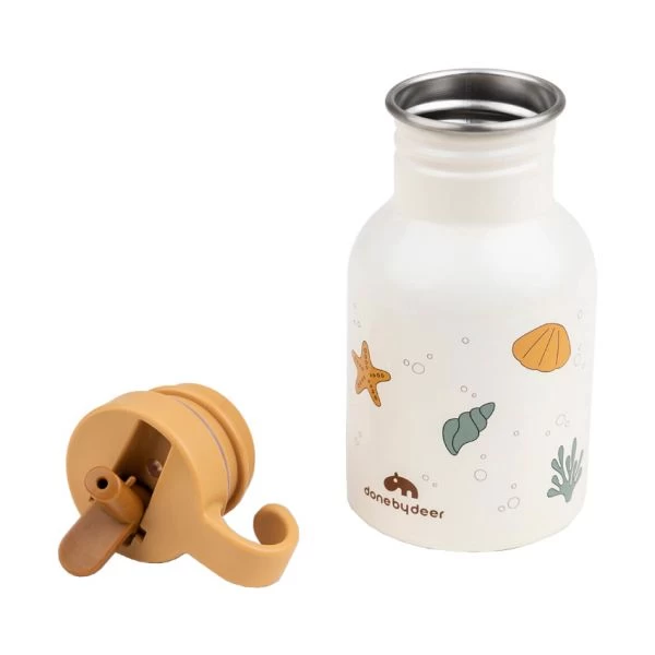 Done By Deer Metal Bottle Sea Friends Beige 1011340 3 Done By Deer Metal Bottle Sea Friends Beige 1011340 – Bild 3
