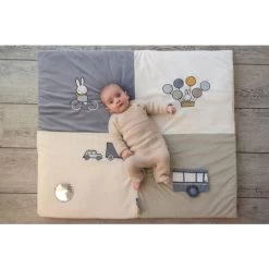 Nijntje Miffy Fluffy Laufstallteppich -Babywelt Verkauf 218489 6 nijn 937 play mat fluffy blue 607e
