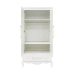 Bopita Elena Kleiderschrank 2-türig XL Weiß -Babywelt Verkauf 2 deurskast xl met lade elena wit 2 67b3