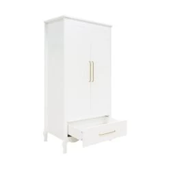 Bopita Elena Kleiderschrank 2-türig XL Weiß -Babywelt Verkauf 2 deurskast xl met lade elena wit 4 c75f