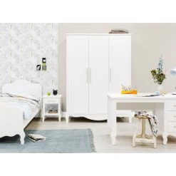 Bopita Elena Kleiderschrank 3-türig Weiß -Babywelt Verkauf 3 deurskast elena wit 1 5e3c