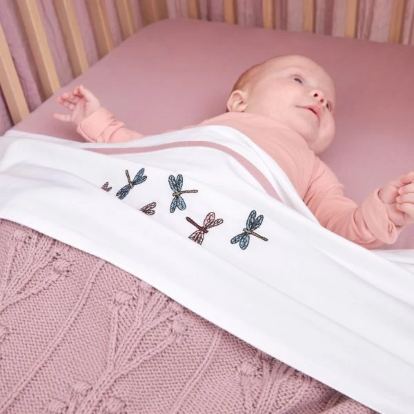 Meyco Libelle Babylaken Lilac 75 X 100 Cm 3 Meyco Libelle Babylaken Lilac 75 X 100 Cm – Bild 3