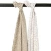 Meyco Swaddles 2-pack Cheetah Taupe 451048