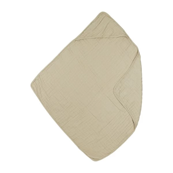 Meyco Badecape Uni - Pre-washed - Sand 1 Meyco Badecape Uni - Pre-washed - Sand