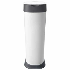 Tommee Tippee Twist & Click XL Windeleimer Weiß/Grau