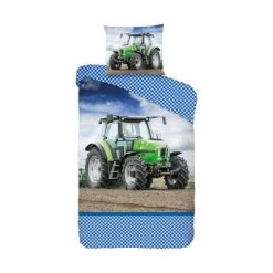 Muller Textiel Strong Bettbezug Green 140 X 200 / 220 Cm