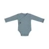 Baby's Only Melange Romper Lange Mouw Stonegreen-DE