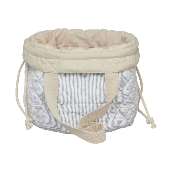 Cam Cam Copenhagen Classic Stripes Project Bag - Blue 1 Cam Cam Copenhagen Classic Stripes Project Bag - Blue