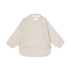 Cam Cam Copenhagen Classic Stripes Lätzchen Mit Ärmeln - Camel