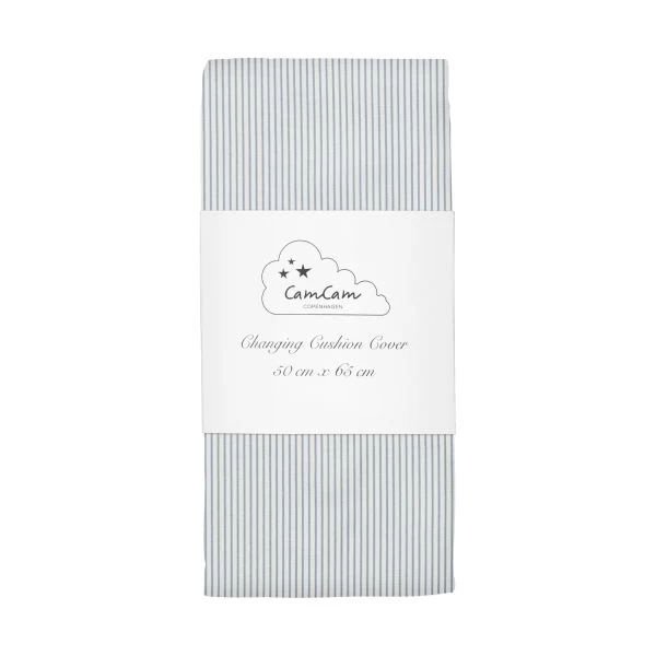 Cam Cam Copenhagen Classic Stripes Wickelunterlagenbezug - Blue 1 Cam Cam Copenhagen Classic Stripes Wickelunterlagenbezug - Blue