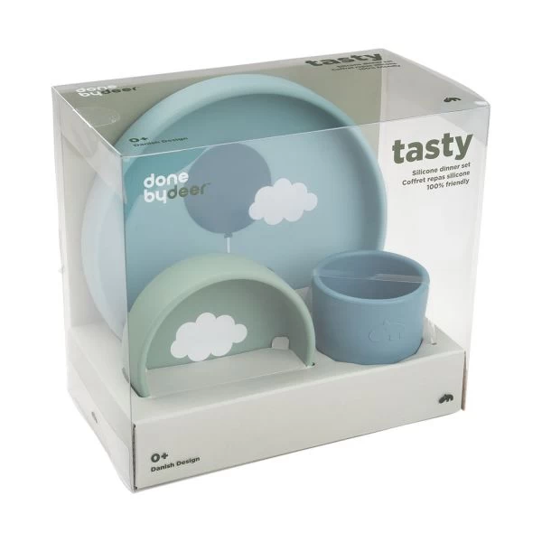 Done By Deer Croco Geschirrset Colour Mix 3 Done By Deer Croco Geschirrset Colour Mix – Bild 3