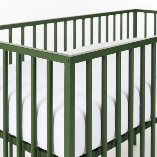 Europe Baby Babybett 60x120 Liam II Dark Green 5 Europe Baby Babybett 60x120 Liam II Dark Green – Bild 5