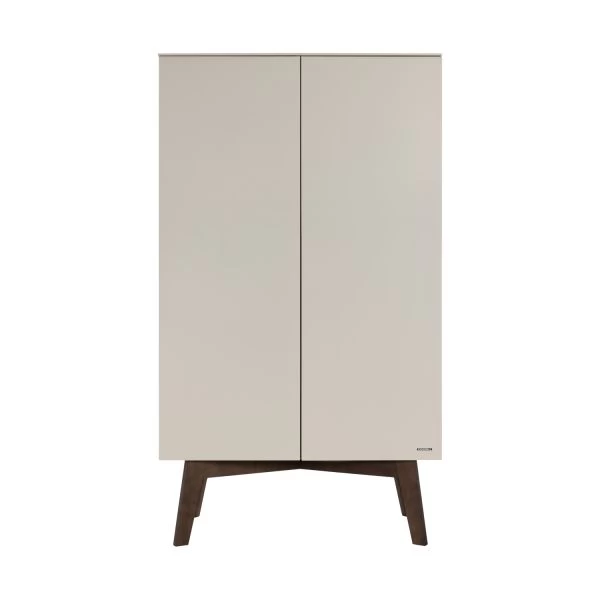 Kidsmill Sixties Babyzimmer Oatmeal / Walnuß | Kommode + Schrank 2-Türig 5 Kidsmill Sixties Babyzimmer Oatmeal / Walnuß | Kommode + Schrank 2-Türig – Bild 5