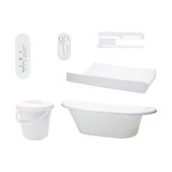 Bébé-Basics Badeset Uni 7-teilig