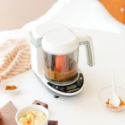 Baby Brezza One Step Baby Food Maker Deluxe 9 Baby Brezza One Step Baby Food Maker Deluxe -Babywelt Verkauf baby brezza food maker deluxe 7085