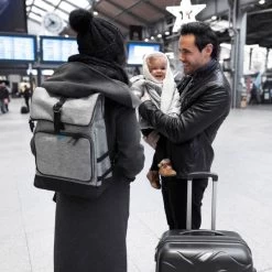 Babymoov Le Sancy Wickelrucksack -Babywelt Verkauf babymoov le sancy luierrugtas smokey 4 7493