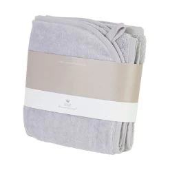 BamBam Organic Kapuzenbadetuch -Babywelt Verkauf bambam organic badcape grey 1 2181