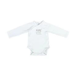 Bamboom Babybody Reinweiß 1 Monate