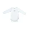 Rompertje Lange Mouw Wit Pure 6 Mnd 104-006-6