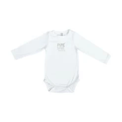 Rompertje Lange Mouw Wit Pure 6 Mnd 104-006-6