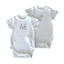 Bamboom Babybody Weiß 6 Monate