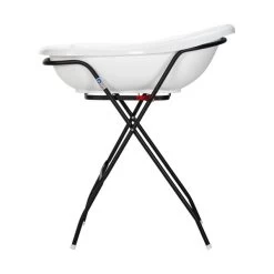 Pretura Basic Bad Weiß Klein + Badewannengestell -Babywelt Verkauf basicline badstandaard zwart 2 5285
