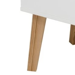 BLN Kids Sacha Nachttisch Weiß/Natur -Babywelt Verkauf bln kids sacha nachtkastje wit naturel c bdc2