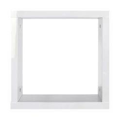 Babypark Bright / Alaska / Brillant Wandwürfel Hochglanzweiß