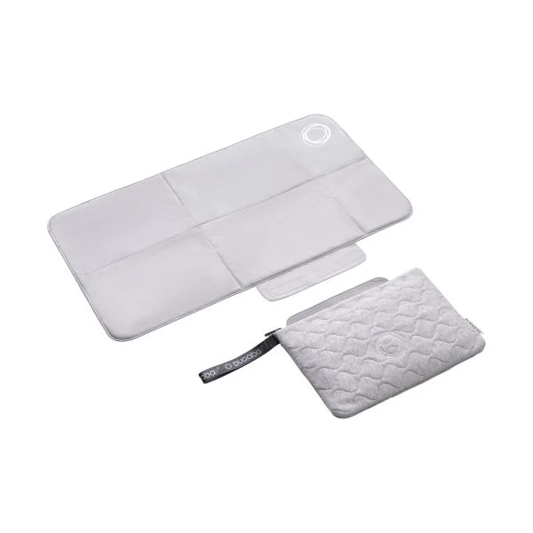 Bugaboo Wickelunterlage Light Grey Melange 2 Bugaboo Wickelunterlage Light Grey Melange – Bild 2