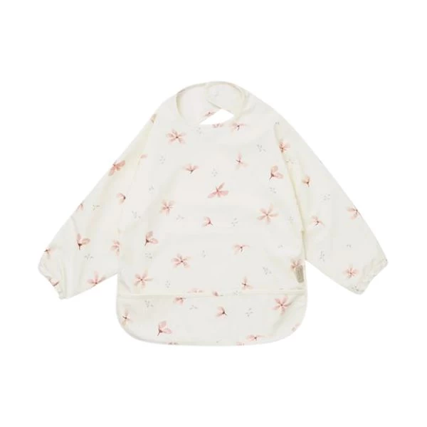 Cam Cam Copenhagen Windflower Lätzchen Langer Ärmel Cream 1 Cam Cam Copenhagen Windflower Lätzchen Langer Ärmel Cream