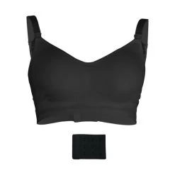 Carriwell Nahtloser Still-BH Schwarz