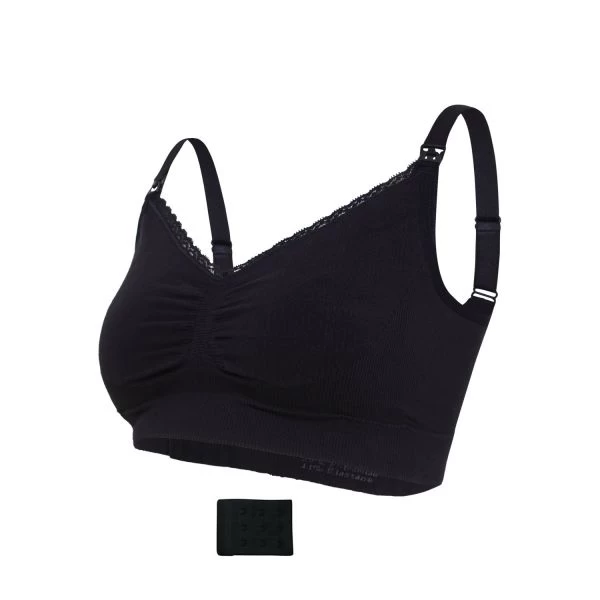 Carriwell Still-BH Bio-Baumwolle Schwarz 1 Carriwell Still-BH Bio-Baumwolle Schwarz