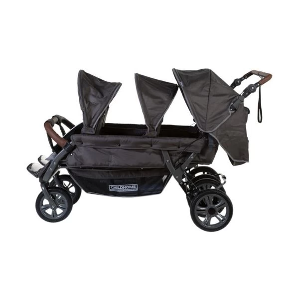 Childhome Sixseater Autobrake Mehrlingswagen Anthrazite 2 Childhome Sixseater Autobrake Mehrlingswagen Anthrazite – Bild 2
