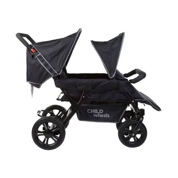 Childhome Two By Two Mehrlingswagen 2 Childhome Two By Two Mehrlingswagen – Bild 2