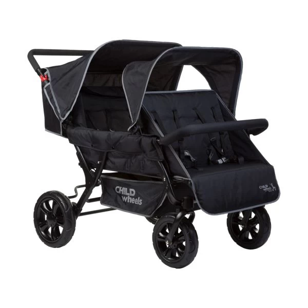 Childhome Two By Two Mehrlingswagen 1 Childhome Two By Two Mehrlingswagen