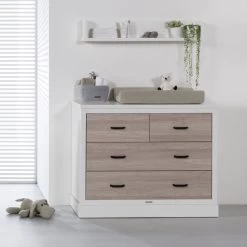 Kidsmill Newport 2 Wandregal Weiß -Babywelt Verkauf commode 4 1 695f