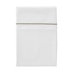 CottonBaby Babylaken In Weiß Mit Kügelchen 75 X 90