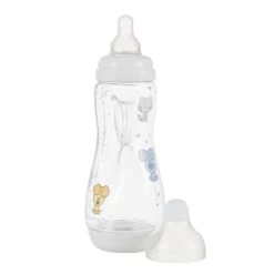 Difrax Handgreepfles Groot Woezel En Pip 120-WP193 -Babywelt Verkauf difrax woezel en pip handgreepfles groot 3 0206