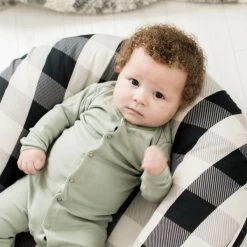 DockATot Deluxe+ Babynestchen Charcoal Buffalo -Babywelt Verkauf dockatot deluxe babynestje charcoal buffalo 1 1 ce2f