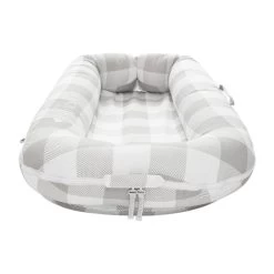 DockATot Deluxe+ Babynestchen Narural Plaid -Babywelt Verkauf dockatot deluxe babynestje natural plaid 3 246f