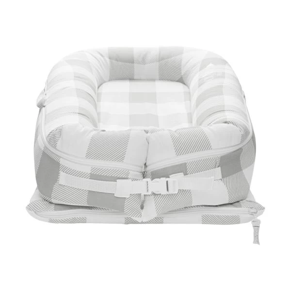 DockATot Deluxe+ Cover Narural Plaid 2 DockATot Deluxe+ Cover Narural Plaid – Bild 2