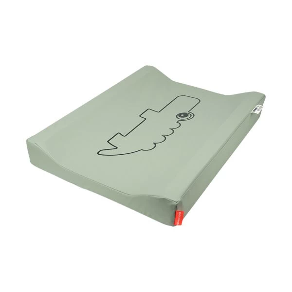 Done By Deer Croco Wickelunterlage Green 1 Done By Deer Croco Wickelunterlage Green