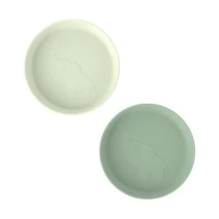 Done By Deer Elphee Tellerset -Babywelt Verkauf done by deer elphee bordenset green 1 77cb