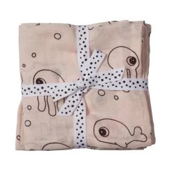 Done By Deer Sea Friends Wickeltücher 2 Stück