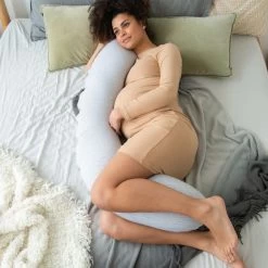 Doomoo Buddy Classic Stillkissen Hellgrau -Babywelt Verkauf doomoo buddy classic voedingskussen light grey 4 9af7