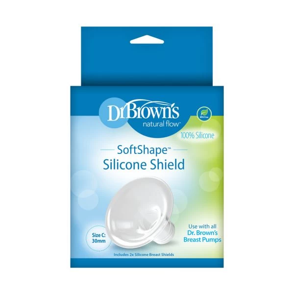 Dr. Brown's Dr.Browns Shoftshape Siliconen Borstschild Mt.C 2s 2 Dr. Brown's Dr.Browns Shoftshape Siliconen Borstschild Mt.C 2s – Bild 2