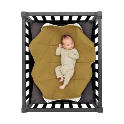 Hangloose Baby Hängematte Laufstall -Babywelt Verkauf hangloose baby hangmat box ochre feather 2 c27b