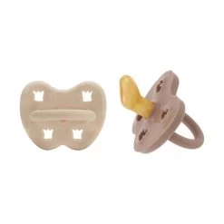Hevea Schnuller Kieferorthopädisch Sandy Nude / Tan Beige 3-36 Monate 2 Stück -Babywelt Verkauf hevea fopspeen orthodontisch sandy nude tan beige 3 36 mnd 2 stuks 2 6942