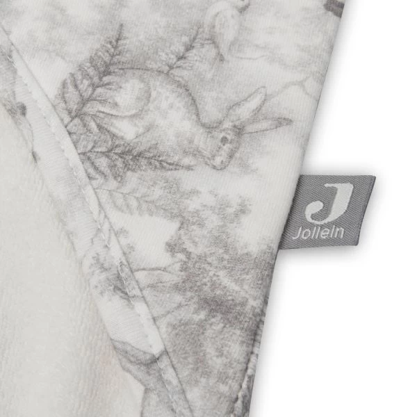 Jollein Blaumeise Badecape 75 X 75 Cm Forest Animals – Bild 3